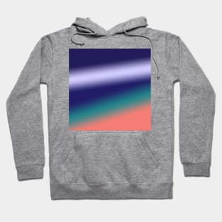 blue white orange texture art Hoodie